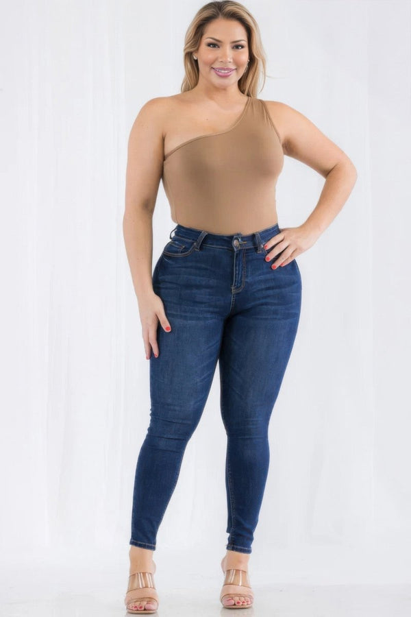 Archer One Shoulder Bodysuit - KIOKO