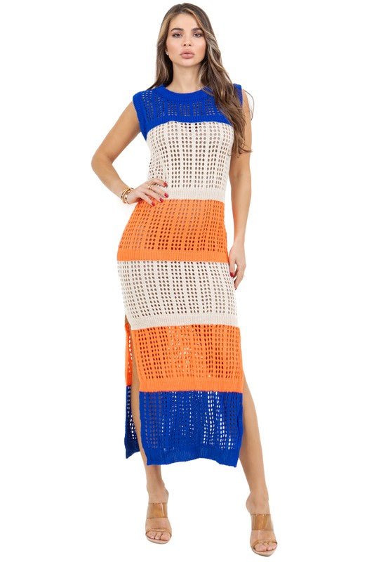 Auburn Dreams Maxi Dress, S