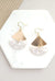Ava Gold - Plated Pearl Earrings - KIOKO