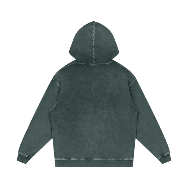 Block Season Snow Washed Hoodie - KIOKO