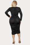 Bawdy For Days Midi Dress - KIOKO