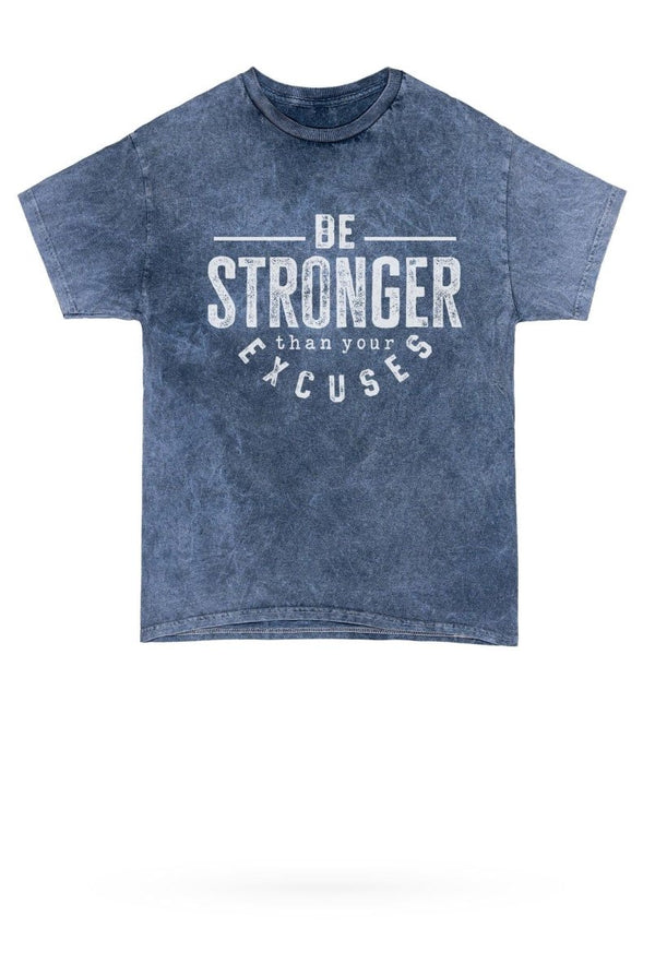 Be Stronger Mineral Wash Gym Tee - KIOKO