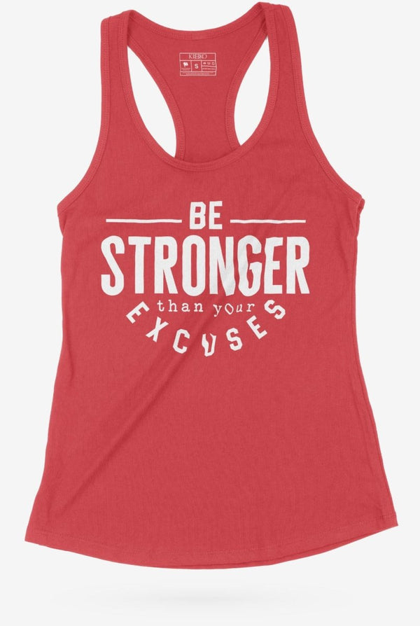 Be Stronger Racerback Tank - KIOKO