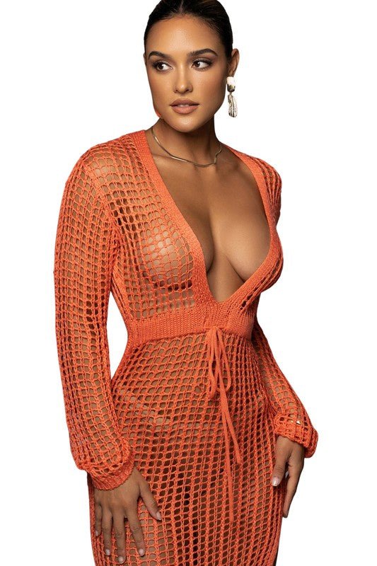 Bear With Me Crochet Coverup - KIOKO