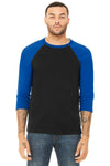 BELLA+CANVAS ® Unisex 3/4 - Sleeve Baseball Tee. BC3200 - KIOKO