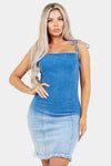Belleville Denim Mini Dress - KIOKO