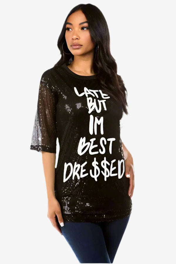 Best Dressed Statement T-Shirt - KIOKO