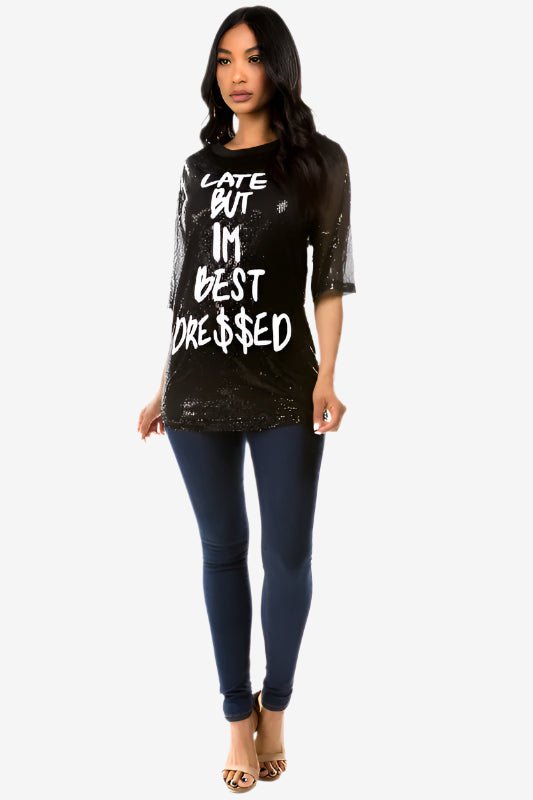Best Dressed Statement T-Shirt - KIOKO