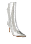 Bey's Favorite Croco Mid - Calf Boots - KIOKO
