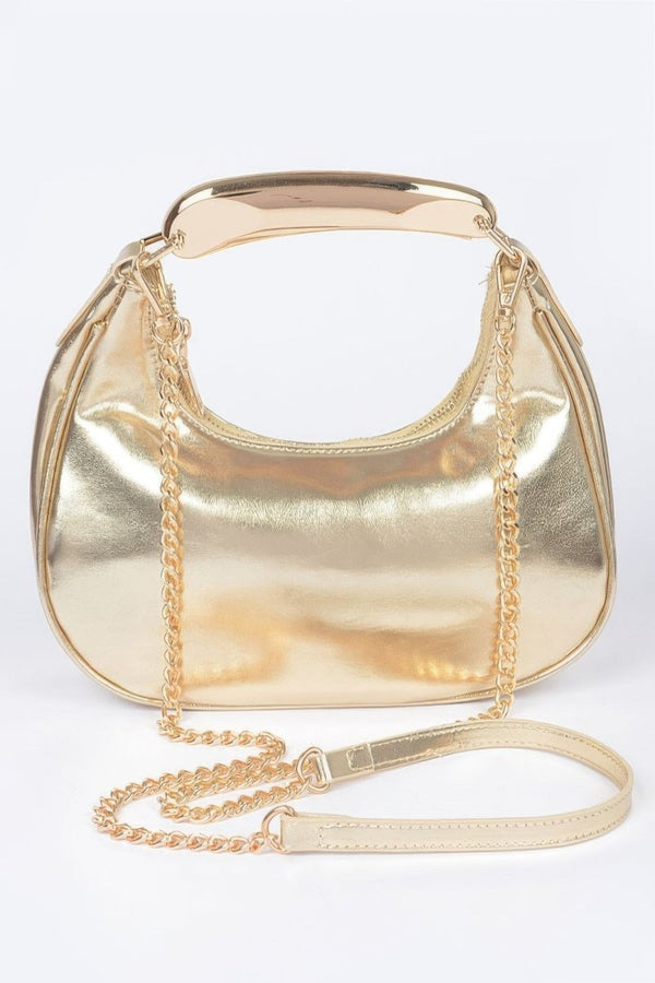 Burnish Flame Faux Leather Clutch - KIOKO