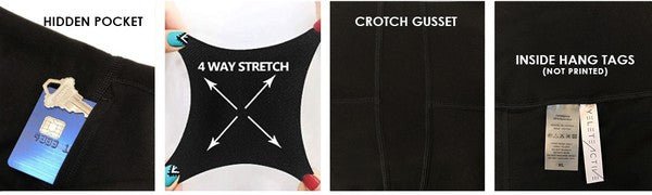 Buttery Soft Capri Activewear Leggings - KIOKO