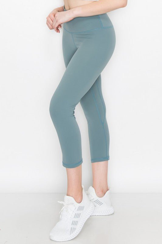 Buttery Soft Capri Activewear Leggings - KIOKO
