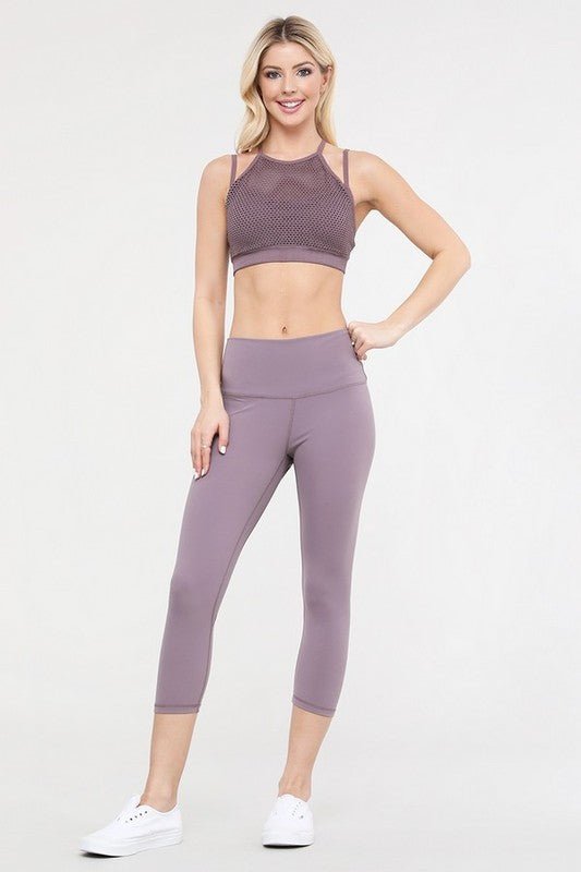Buttery Soft Capri Activewear Leggings - KIOKO