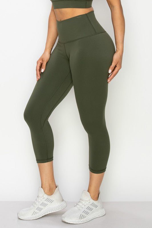 Buttery Soft Capri Activewear Leggings - KIOKO