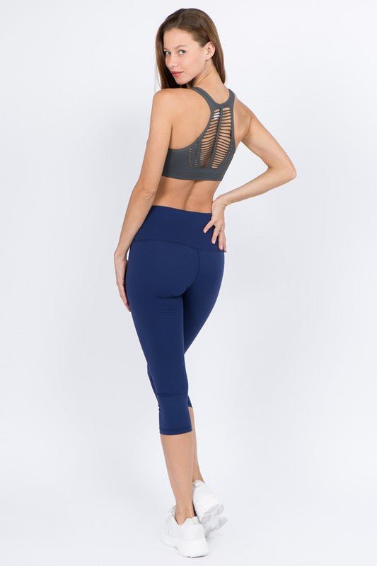 Buttery Soft Capri Activewear Leggings - KIOKO
