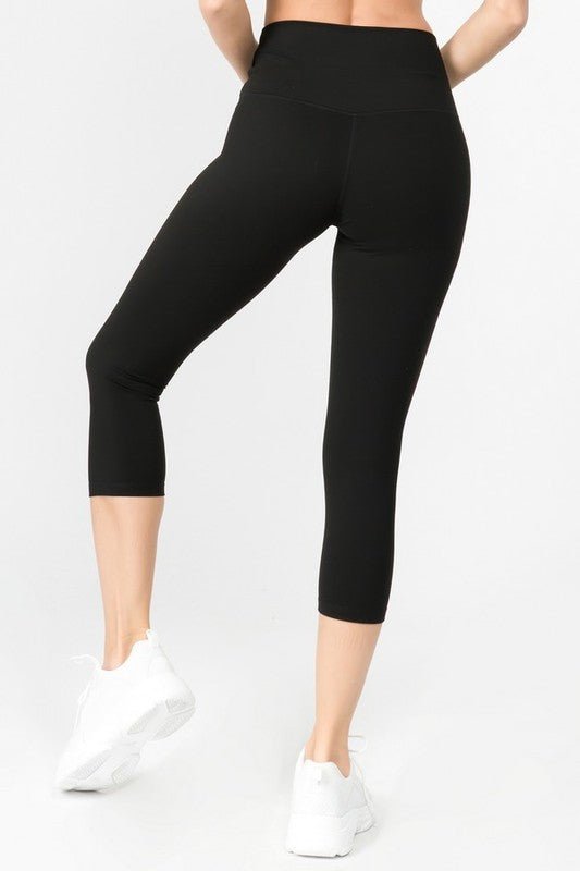 Buttery Soft Capri Activewear Leggings - KIOKO