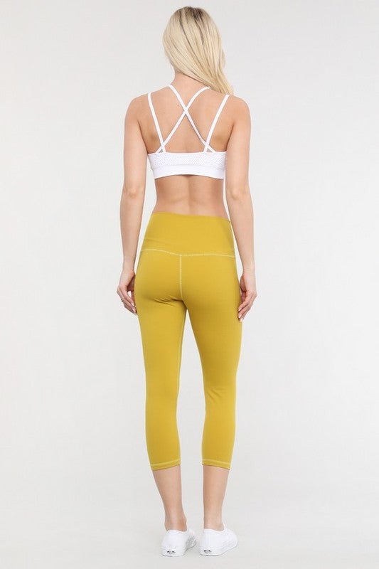 Buttery Soft Capri Activewear Leggings - KIOKO