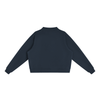 Essential Fleece Mock-Neck Crew Sweatshirt