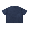 Throwback Mineral Wash Boxy Cotton T-Shirt - KIOKO