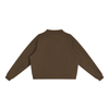 Essential Fleece Mock-Neck Crew Sweatshirt - KIOKO