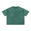 Throwback Mineral Wash Boxy Cotton T-Shirt - KIOKO