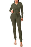 Cadet Kelly Ribbed Cargo Hoodie Set - KIOKO