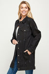 California Classic Long Denim Jacket - KIOKO