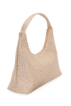 Cashmere Metallic Straw Hobo Bag - KIOKO