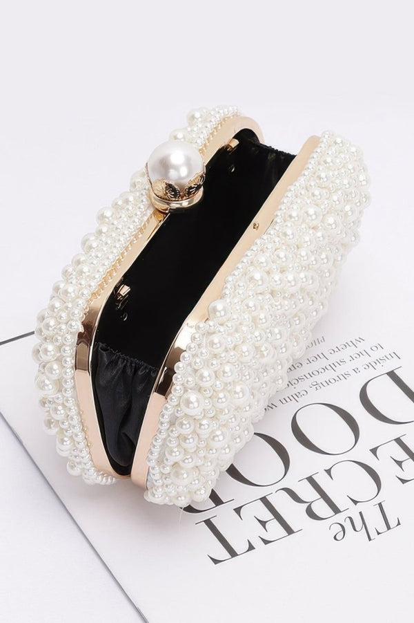 Caviara Pearl Clutch - KIOKO