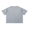 Throwback Mineral Wash Boxy Cotton T-Shirt - KIOKO