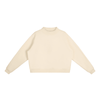 Essential Fleece Mock-Neck Crew Sweatshirt - KIOKO