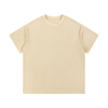 Raised Different Mineral Wash Waffle Knit T-Shirt - KIOKO