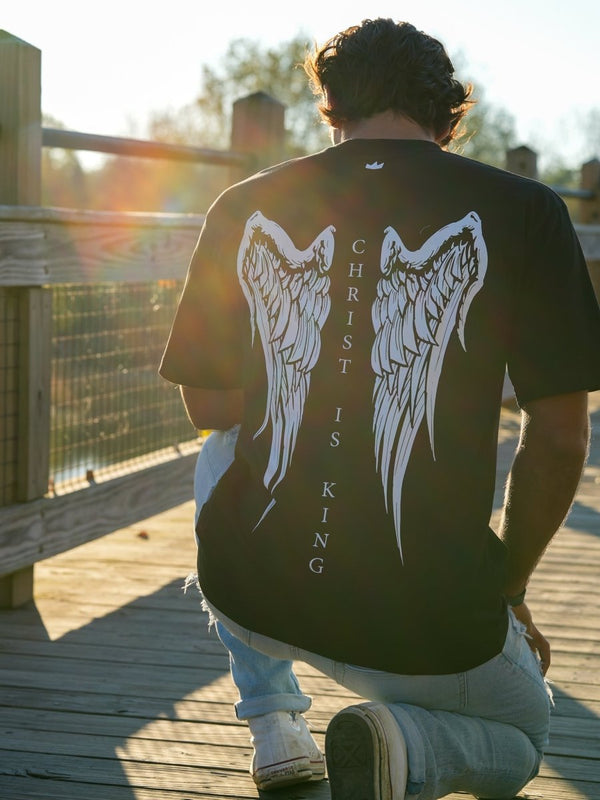 Christ Is King Wing Tee - KIOKO