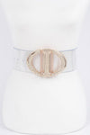 ClaspN Rhinestone Buckle Belt - KIOKO