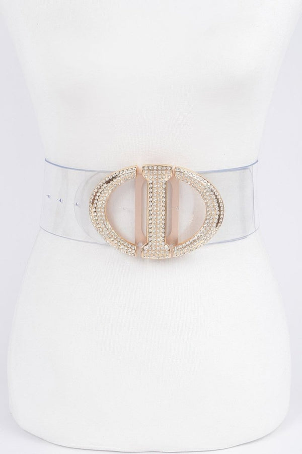 ClaspN Rhinestone Buckle Belt - KIOKO