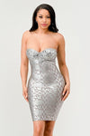 Cleopatra Gilded Glamour Dress - KIOKO