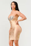 Cleopatra Gilded Glamour Dress - KIOKO