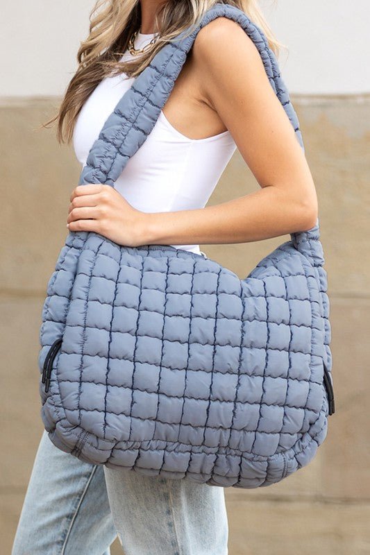 Cloudline Quilted Puffer Tote - KIOKO