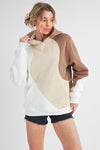Cocoa Marshmallows Wavy Hoodie - KIOKO