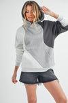 Cocoa Marshmallows Wavy Hoodie - KIOKO