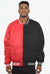 Color Block Two Tone Varsity Jacket - KIOKO