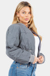 Concrete Kitten Puffer Jacket - KIOKO