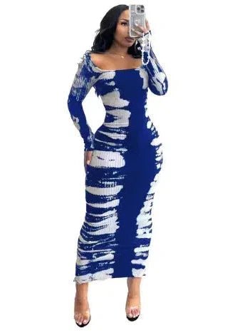 Crowned Afrique Maxi Dress - KIOKO