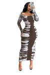 Crowned Afrique Maxi Dress - KIOKO