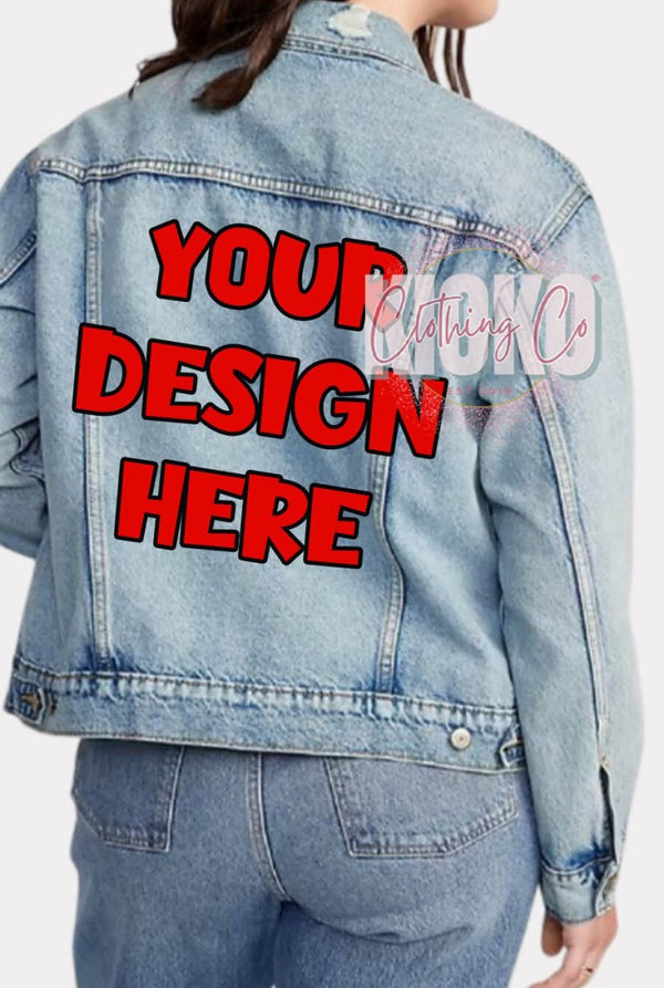 Custom Classic Denim Jacket - KIOKO