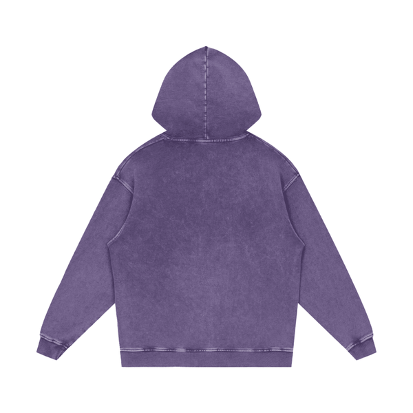 Block Season Snow Washed Hoodie - KIOKO