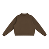 Essential Fleece Mock-Neck Crew Sweatshirt - KIOKO