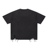 Rough Draft Snow Washed Raw-Hem T-Shirt