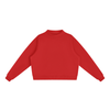 Essential Fleece Mock-Neck Crew Sweatshirt