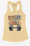 Deadlift & Chill Racerback Tank - KIOKO